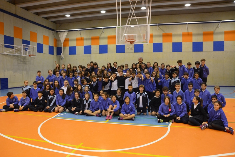 Fernando Romay ha visitado esta mañana el programa +QBasket Salud